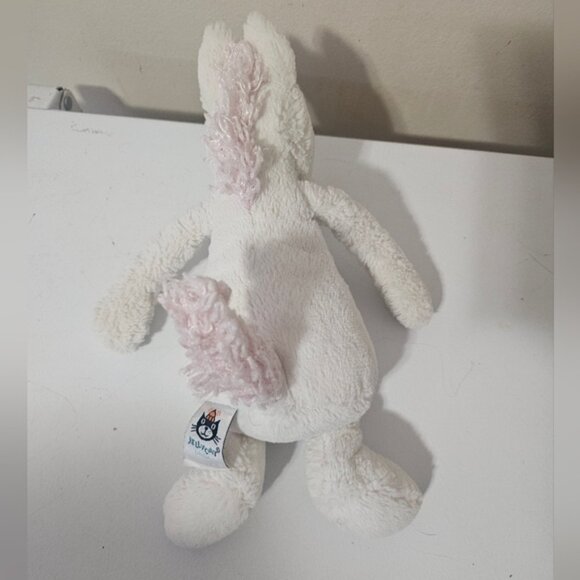 JellyCat Bashful White Unicorn Plush Toy Medium 12 - Picture 6 of 7